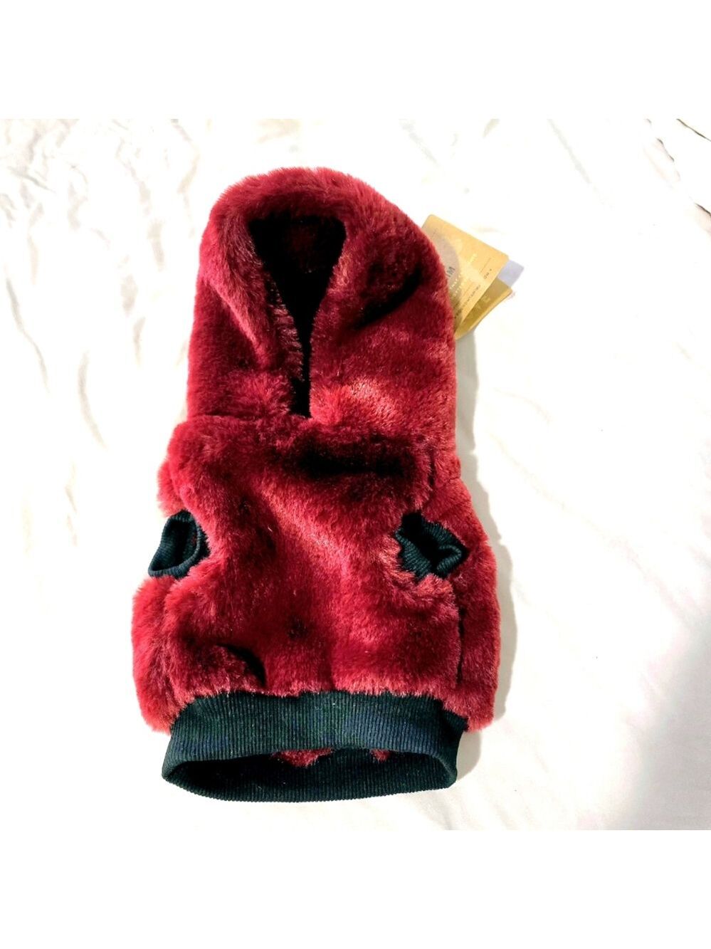 NEW! Found My Animal Faux Fur Hoodie Jacket Size XS